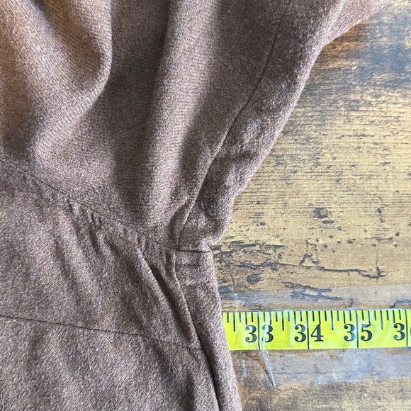 Madewell Womens Flannel Kempton Shirt Brown 3X Button Down Preppy Western EUC - Picture 3 of 8